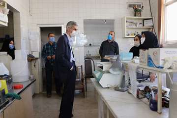 سفر یک روزه رئیس دانشگاه علوم پزشکی استان سمنان به شهرستان دامغان 